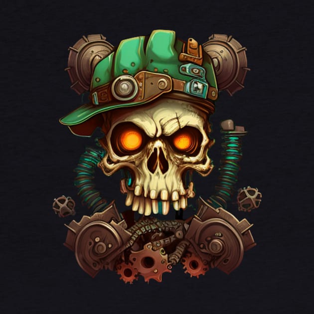 Robot skull by Crazy skull